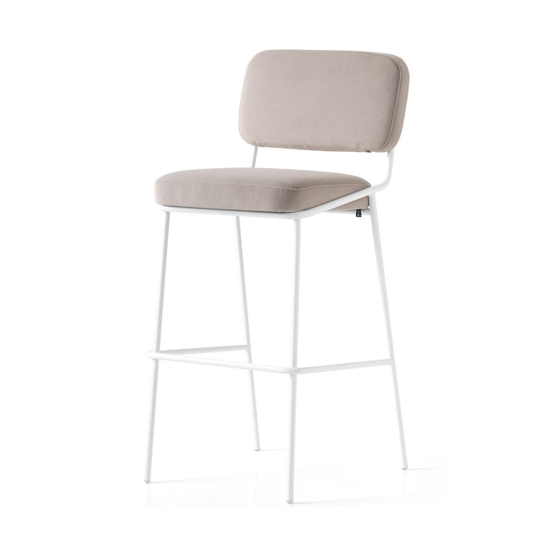 media image for sixty optic white metal bar stool by connubia cb2140000094slb00000000 29 212