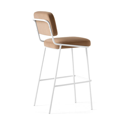 product image for sixty optic white metal bar stool by connubia cb2140000094slb00000000 12 33