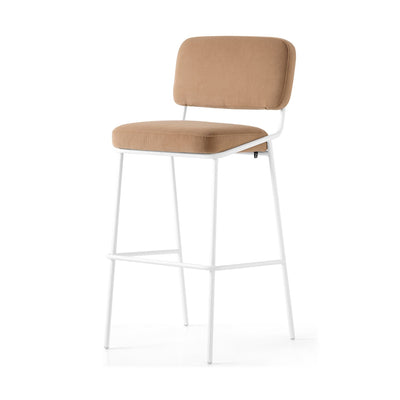 product image for sixty optic white metal bar stool by connubia cb2140000094slb00000000 9 7