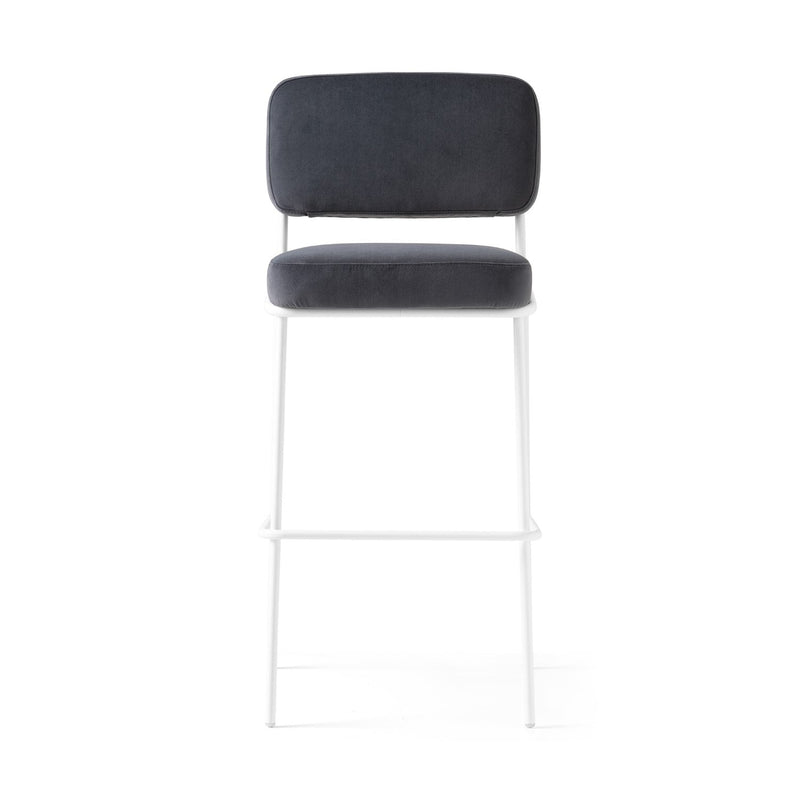 media image for sixty optic white metal bar stool by connubia cb2140000094slb00000000 22 26