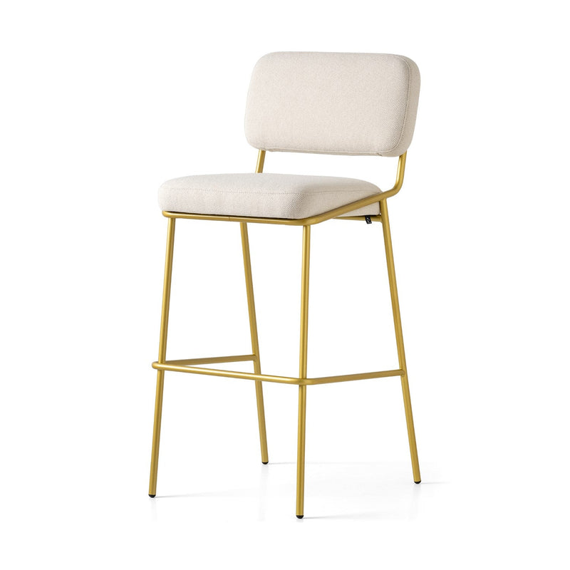 media image for sixty painted brass metal bar stool by connubia cb214000033lslb00000000 25 260