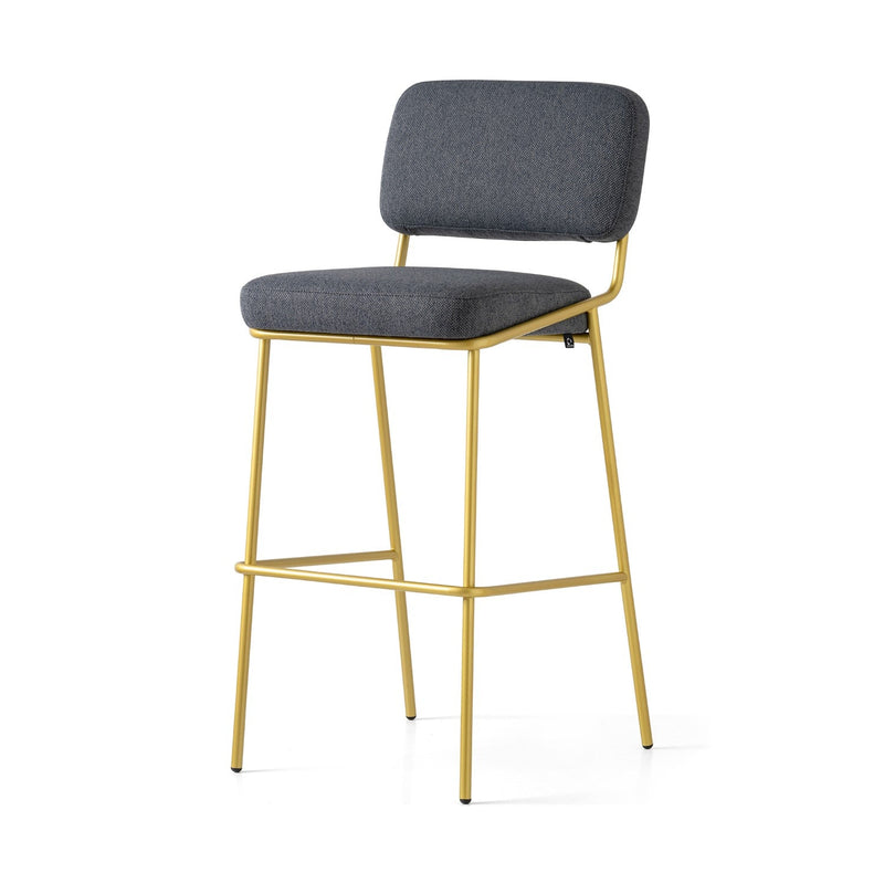 media image for sixty painted brass metal bar stool by connubia cb214000033lslb00000000 1 225