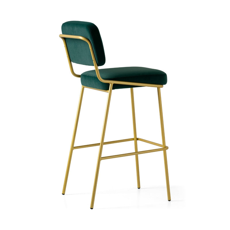 media image for sixty painted brass metal bar stool by connubia cb214000033lslb00000000 20 224