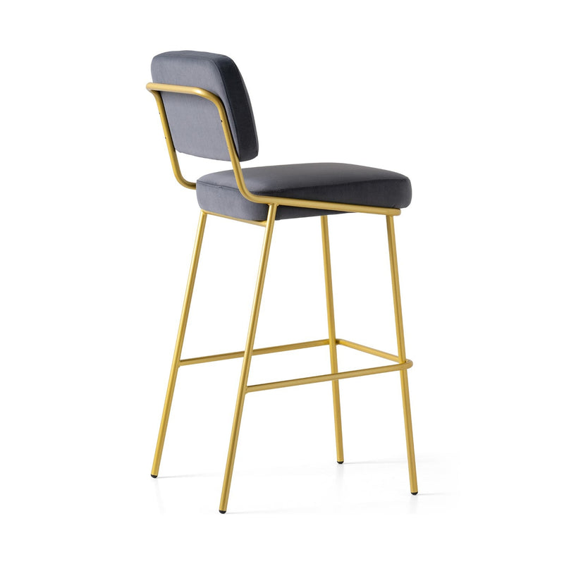 media image for sixty painted brass metal bar stool by connubia cb214000033lslb00000000 24 271