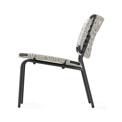 product image for yo matt black metal garden chair by connubia cb350501d015sta00000000 3 18