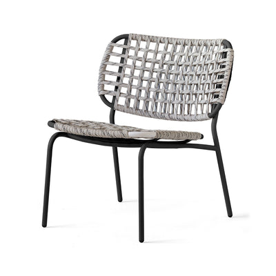product image for yo matt black metal garden chair by connubia cb350501d015sta00000000 1 73