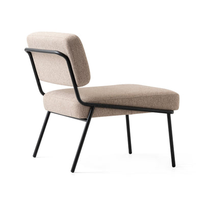 product image for sixty black metal lounge chair by connubia cb3509000015slb00000000 16 79