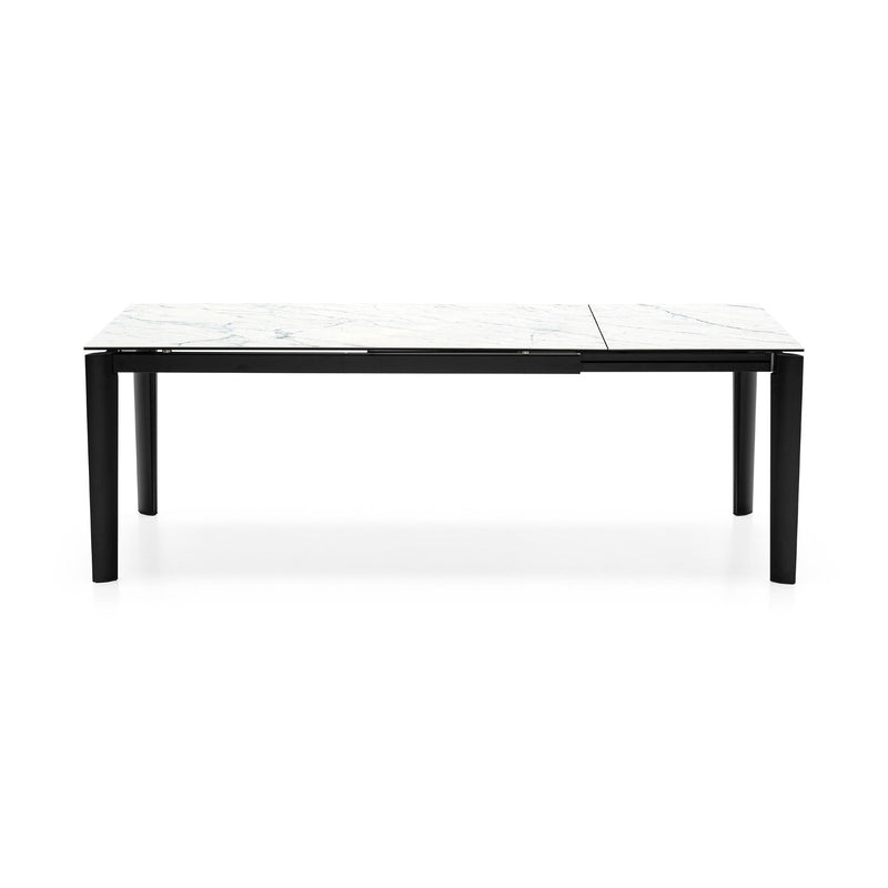 media image for lord black metal extending table by connubia cb483201122w01501500000 3 256