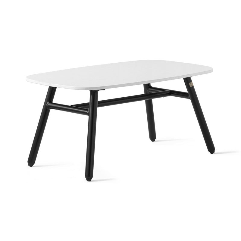 media image for yo matt black aluminum coffee table by connubia cb521501501522c00000000 22 25