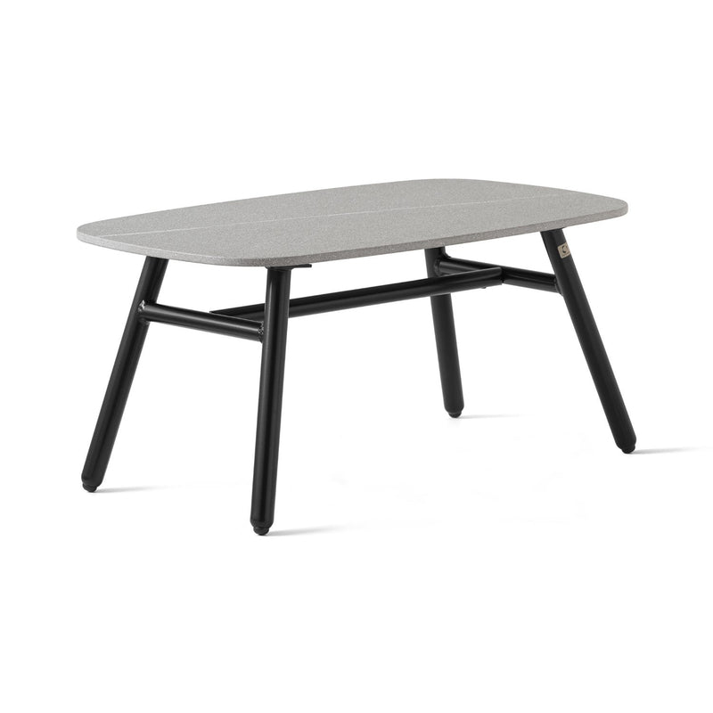 media image for yo matt black aluminum coffee table by connubia cb521501501522c00000000 16 224