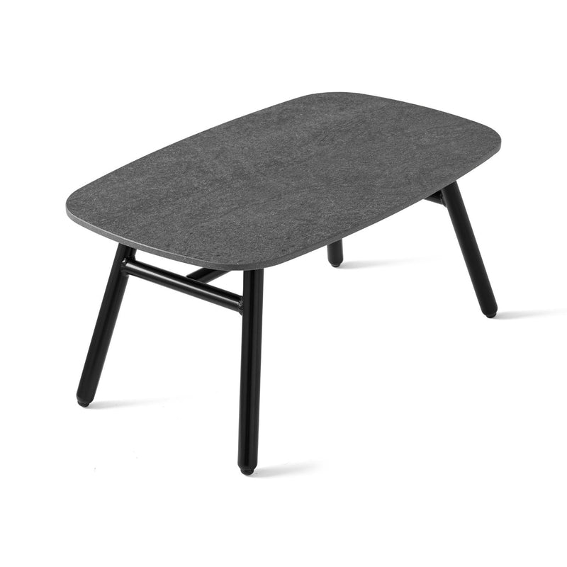 media image for yo matt black aluminum coffee table by connubia cb521501501522c00000000 15 237