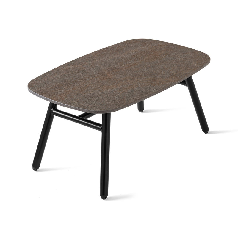 media image for yo matt black aluminum coffee table by connubia cb521501501522c00000000 21 27