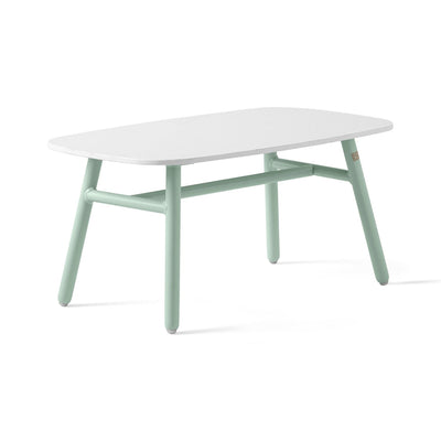product image for yo matt thyme green aluminum coffee table by connubia cb521501508l22c00000000 22 5