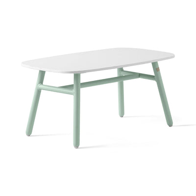 product image for yo matt thyme green aluminum coffee table by connubia cb521501508l22c00000000 22 60