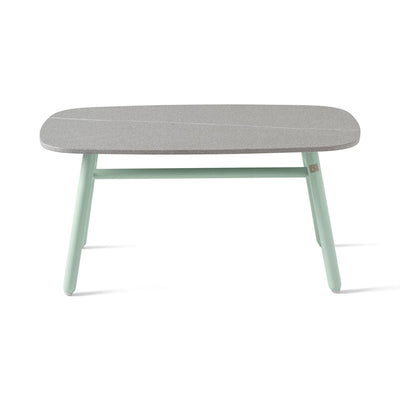 product image for yo matt thyme green aluminum coffee table by connubia cb521501508l22c00000000 17 28