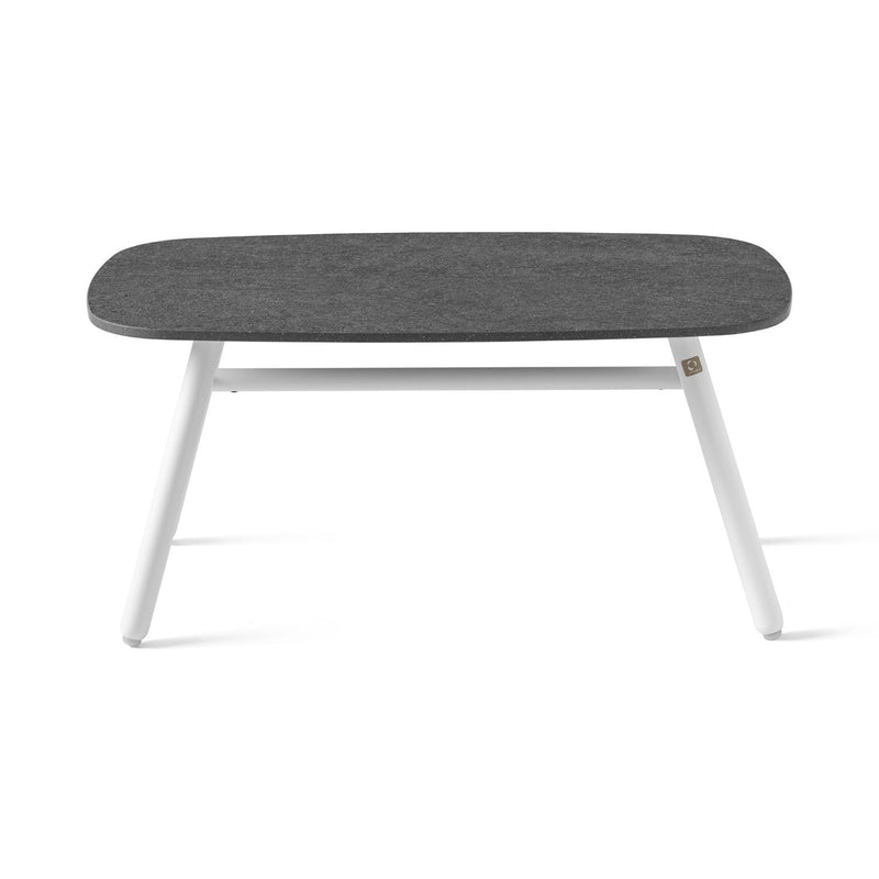 media image for yo matt optic white aluminum coffee table by connubia cb521501509422c00000000 14 291