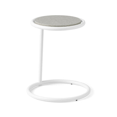 product image of kangoo optic white metal side table by connubia cb522101509484w00000000 1 592