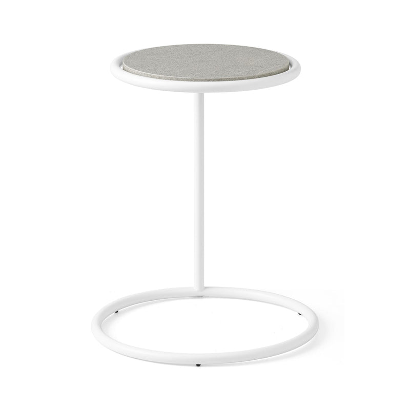 media image for kangoo optic white metal side table by connubia cb522101509484w00000000 5 275