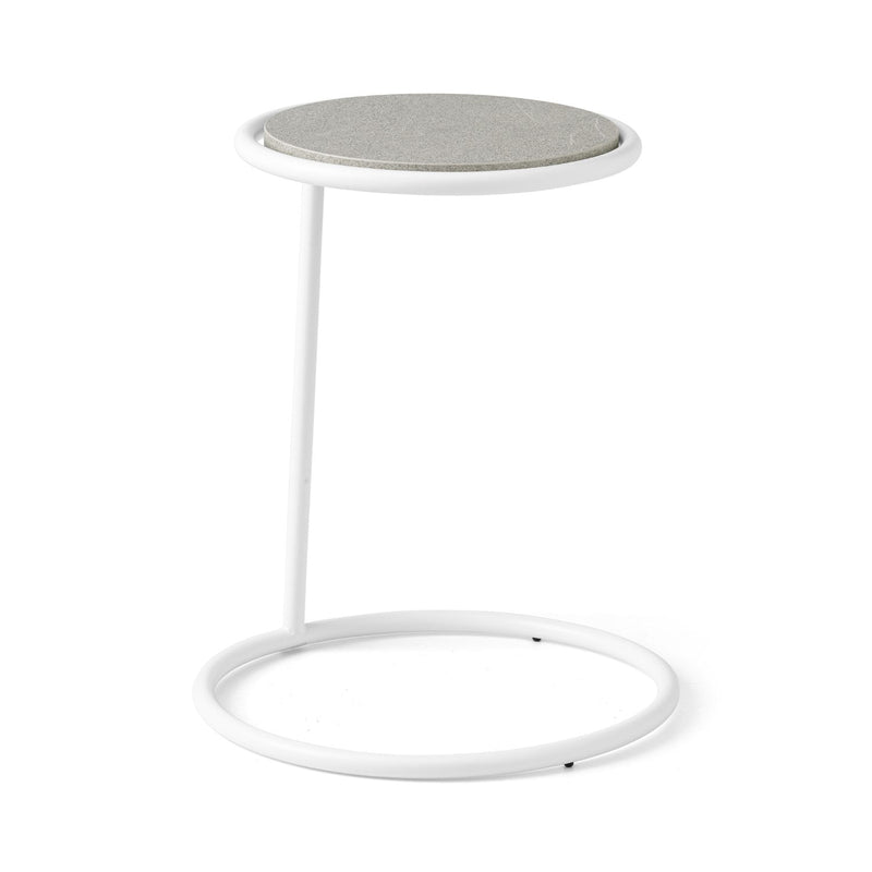 media image for kangoo optic white metal side table by connubia cb522101509484w00000000 4 213