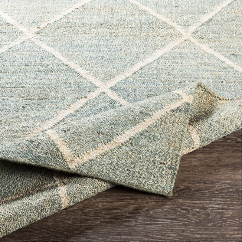 media image for Cadence CEC-2309 Hand Woven Rug in Cream & Ice Blue by Surya 267