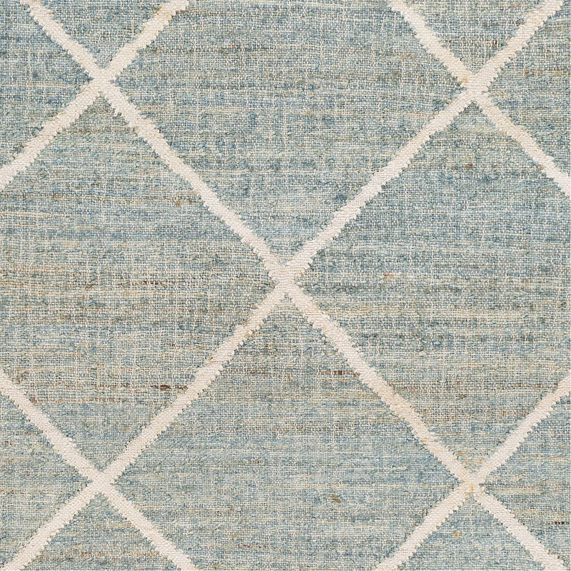 media image for Cadence CEC-2309 Hand Woven Rug in Cream & Ice Blue by Surya 241