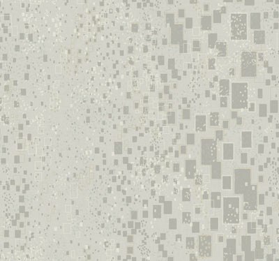 product image for Gilded Confetti Silver/Grey Wallpaper from the Modern Artisan II Collection by Candice Olson 72