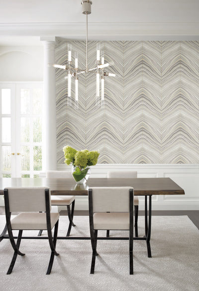 product image for Onyx Strata Beige Wallpaper from the Modern Artisan II Collection by Candice Olson 3