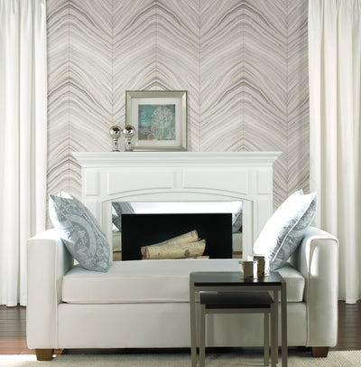 product image for Onyx Strata Beige Wallpaper from the Modern Artisan II Collection by Candice Olson 65