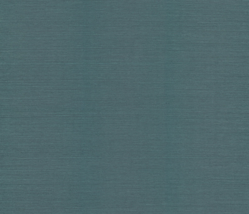 media image for Makasa Sisal Wallpaper in Dark Teal from the Blooms Second Edition 246