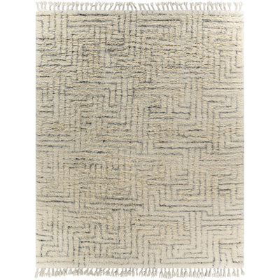 product image for Camille CME-2302 Hand Knotted Rug in Cream & Medium Grey by Surya 13