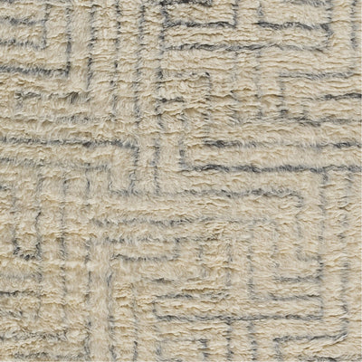 product image for Camille CME-2302 Hand Knotted Rug in Cream & Medium Grey by Surya 97