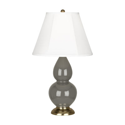 product image for ash glazed ceramic double gourd accent lamp by robert abbey ra cr10 1 19