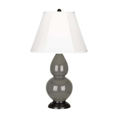 product image for ash glazed ceramic double gourd accent lamp by robert abbey ra cr10 5 49