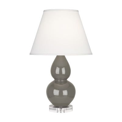 product image for ash glazed ceramic double gourd accent lamp by robert abbey ra cr10 8 84