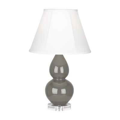 product image for ash glazed ceramic double gourd accent lamp by robert abbey ra cr10 7 64