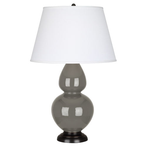 media image for double gourd ash glazed ceramic table lamp by robert abbey ra cr21x 1 22