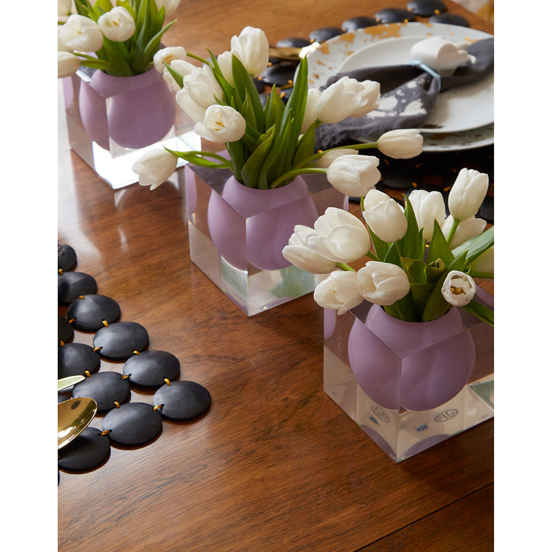 media image for Bel Air Mini Scoop Vase in Various Colors 266