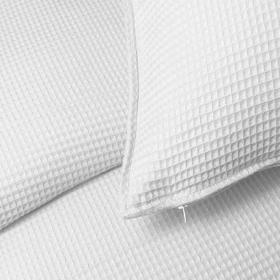 product image for Classic Waffle White Bedding 1 7