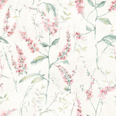 product image for Coral Floral Sprig Peel & Stick Wallpaper by RoomMates for York Wallcoverings 18