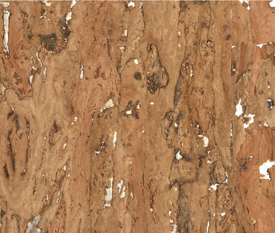 product image of Cork Wallpaper in Fawn and Silver from the Elemental Collection by Burke Decor 555