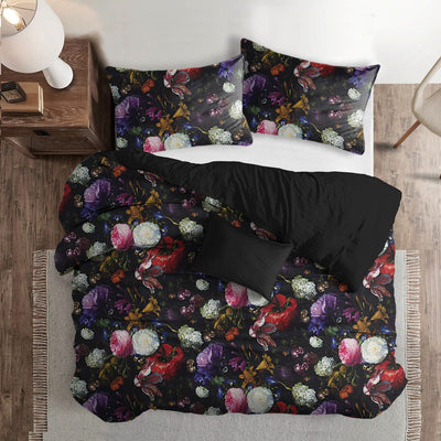 product image of Crystal's Bouquet Black/Floral Bedding 4 515