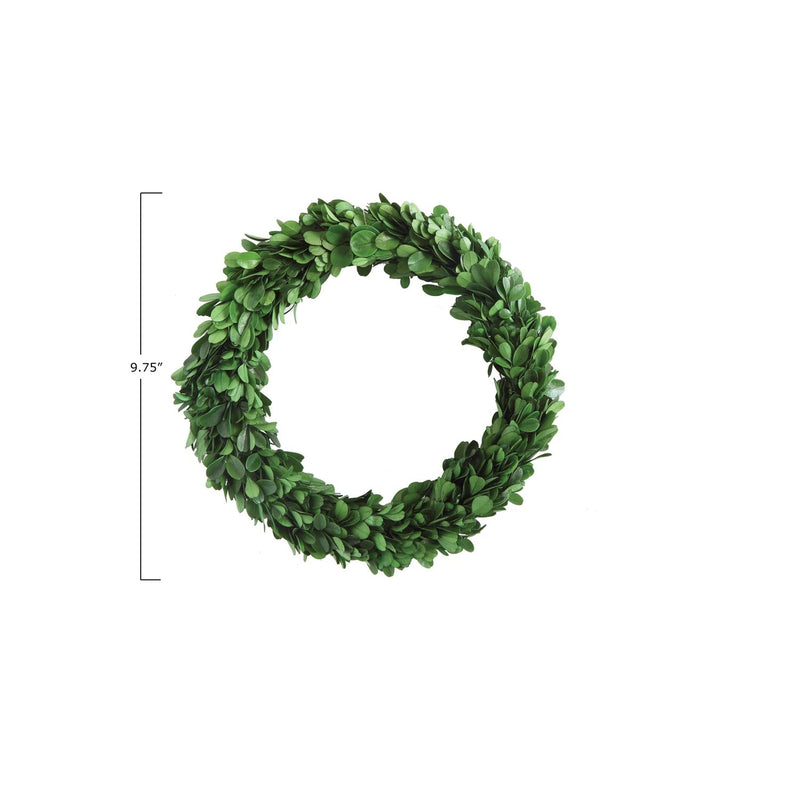 media image for preserved boxwood wreath by bd edition da5559 3 242
