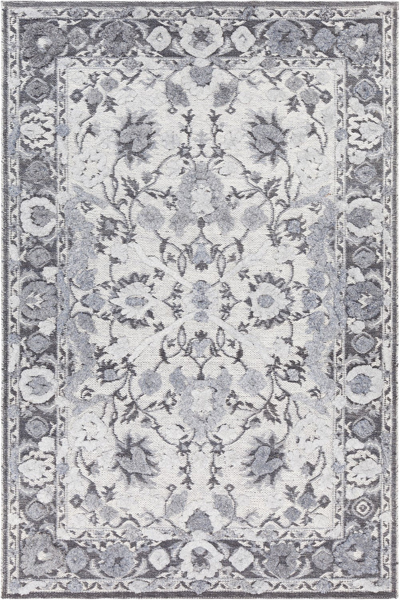 media image for daphne grey black white hand woven rug by chandra rugs dap52204 576 1 271