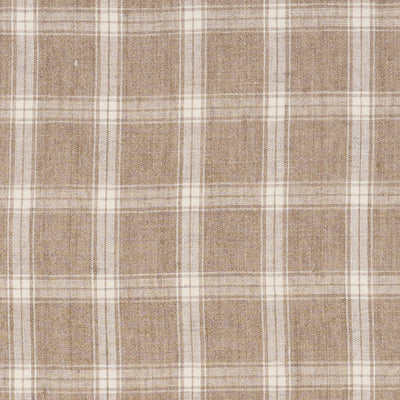 product image of Sample Dax Fabric in Chocolate Brown/Cream 536