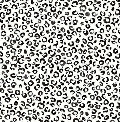 product image of Classic Leopard Black/Tan Peel-and-Stick Wallpaper from the Daisy Bennett Collection by NextWall 534