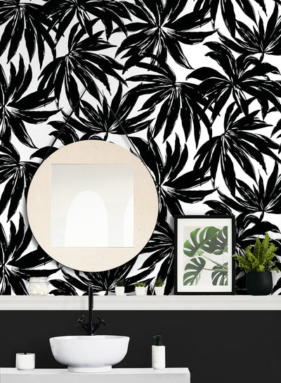 product image for Palma Wallpaper in Black 83