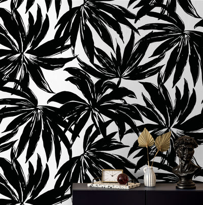 product image for Palma Wallpaper in Black 88