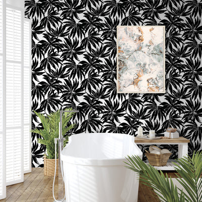 product image for Palma Wallpaper in Black 58