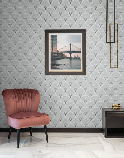 product image for Chrysler Arches Argos Grey Wallpaper from Deco 2 by Collins & Company 30