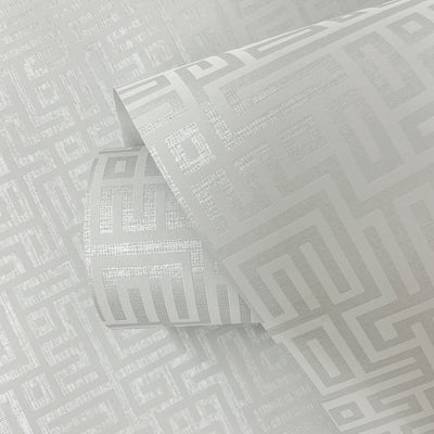 product image for Rockefellar Maze Slate Grey Wallpaper from Deco 2 by Collins & Company 83